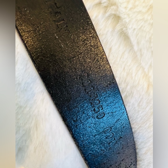 BLACK Ralph Lauren Belt with Silver Buckle - Picture 7 of 11